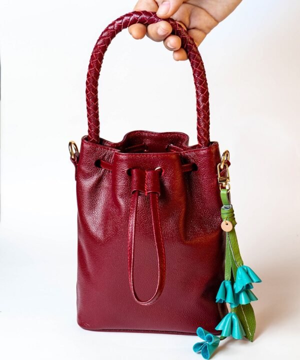 Bolso Bucket Jacinta Vinotinto