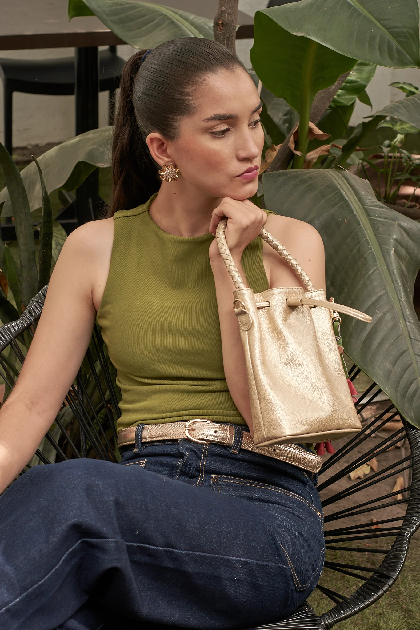 Bucket Jacinta Dorado