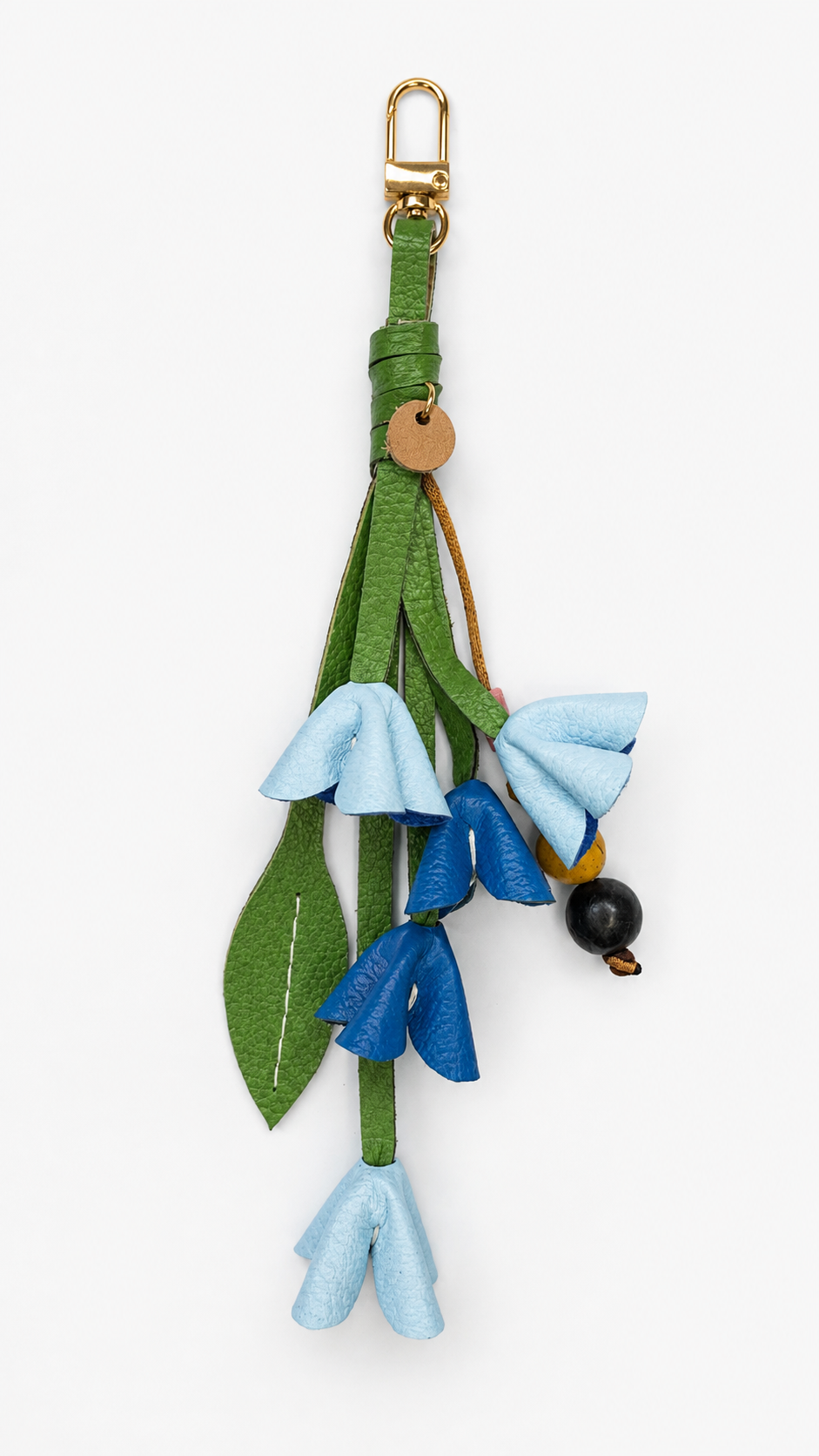 Charm floral azul