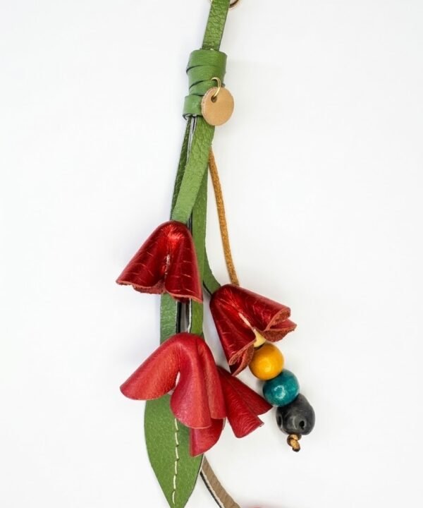 Charm Floral Rojo