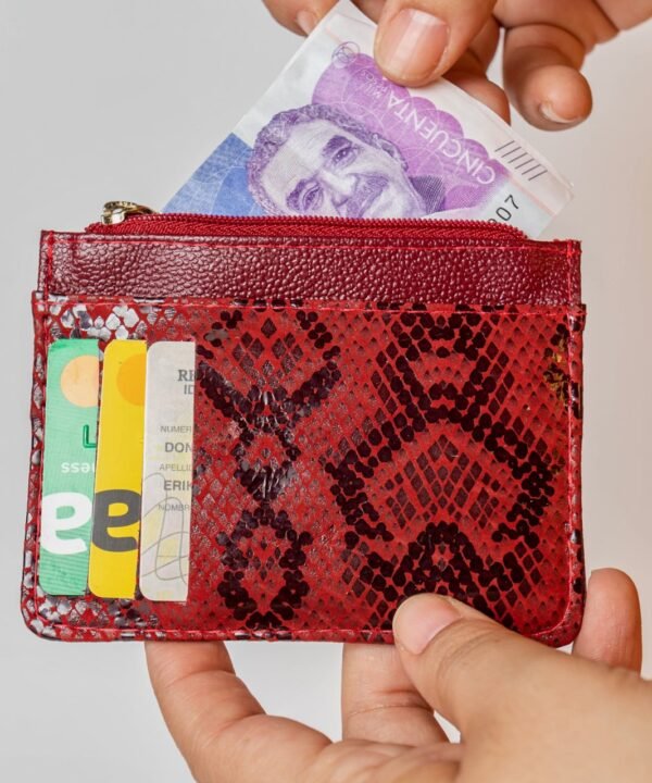 Monedero Aurora Rojo